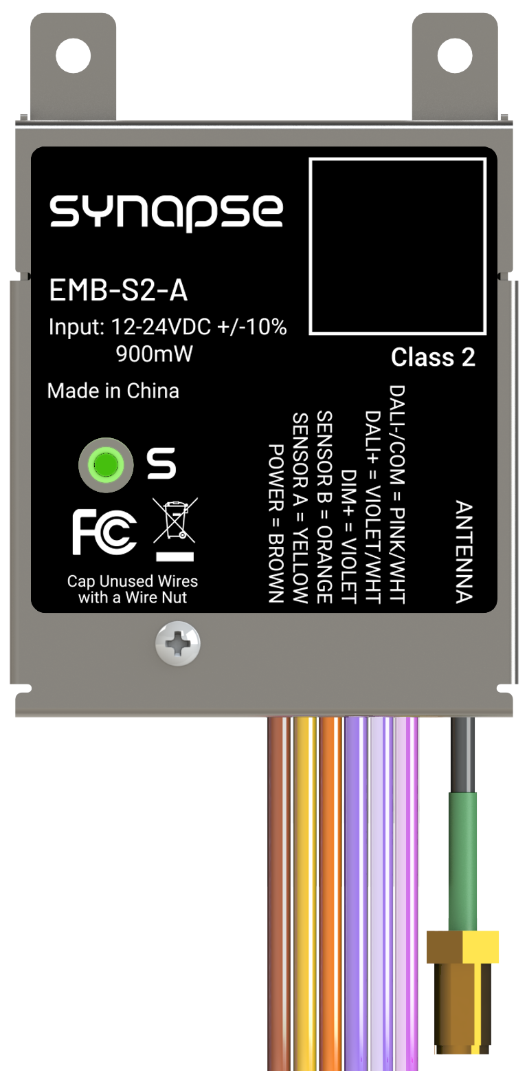EMB-S2-A Wireless Lighting Controllers