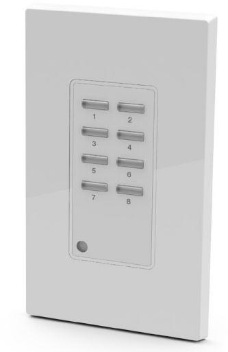WSW-08-PS Wireless Eight-Button Switch